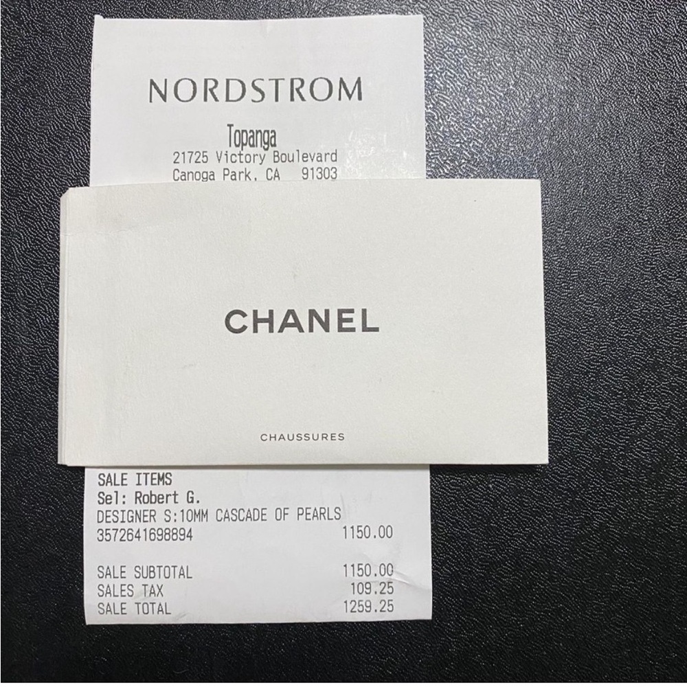 CHANEL AUTHENTIC CASCADE OF PEARLS MULES - Picture 12 of 13